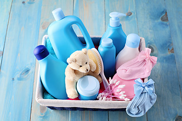 Image showing baby supplies