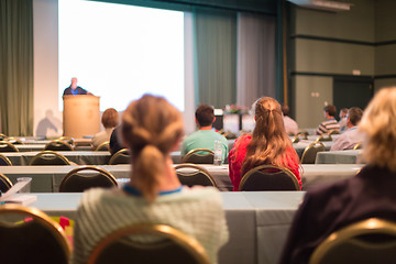 Image showing Lecture at university.