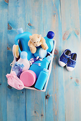 Image showing baby supplies