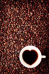 Image showing coffee with love