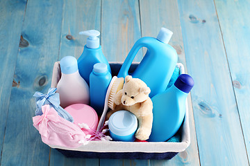 Image showing baby supplies