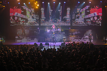 Image showing Dnipropetrovsk, Ukraine - October 31, 2012: Scorpions rock band