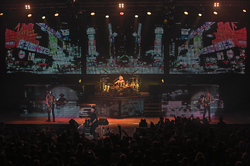 Image showing Dnipropetrovsk, Ukraine - October 31, 2012: Scorpions rock band