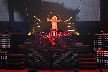 Image showing Dnipropetrovsk, Ukraine - October 31, 2012: Scorpions rock band