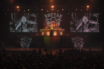 Image showing Dnipropetrovsk, Ukraine - October 31, 2012: Scorpions rock band