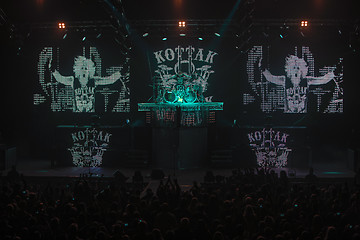 Image showing Dnipropetrovsk, Ukraine - October 31, 2012: Scorpions rock band