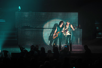 Image showing Dnipropetrovsk, Ukraine - October 31, 2012: Scorpions rock band