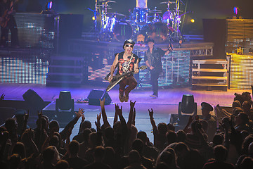 Image showing Dnipropetrovsk, Ukraine - October 31, 2012: Scorpions rock band