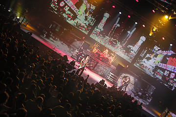 Image showing Dnipropetrovsk, Ukraine - October 31, 2012: Scorpions rock band