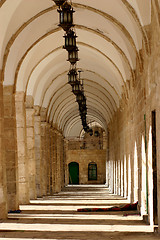 Image showing Arches at the Dome of the rock