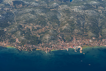 Image showing Croatia aerial view