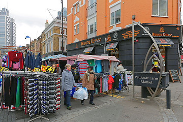 Image showing Petticoat Lane Market London