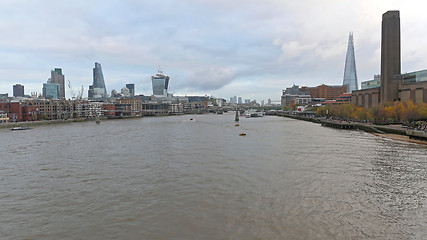 Image showing Millennium Bridge London