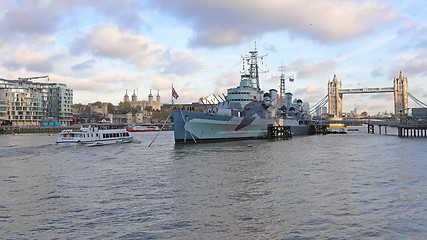 Image showing HMS Belfast London