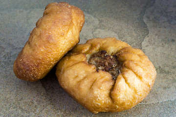 Image showing Tat, fried pies with meat