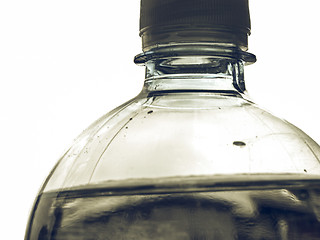 Image showing Vintage looking Water bottle