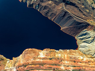 Image showing Abandoned Old Copper Extraction Sao Domingos Mine