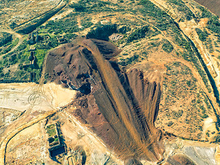 Image showing Abandoned Old Copper Extraction Sao Domingos Mine