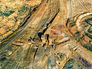 Image showing Abandoned Old Copper Extraction Sao Domingos Mine