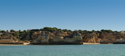 Image showing Prainha in Algarve Portugal