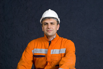 Image showing Proud worker