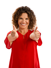 Image showing Happy woman