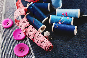 Image showing  needlework objects