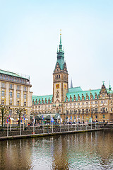 Image showing City view of Hamburg, Germany