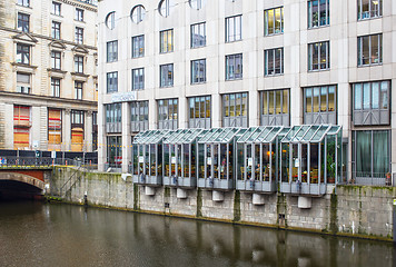 Image showing City view of Hamburg, Germany