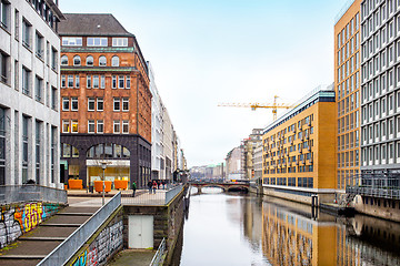 Image showing City view of Hamburg, Germany