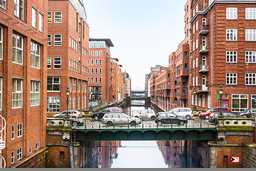 Image showing City view of Hamburg, Germany