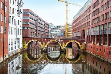 Image showing City view of Hamburg, Germany