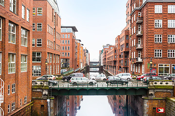 Image showing City view of Hamburg, Germany