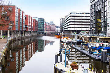 Image showing City view of Hamburg, Germany