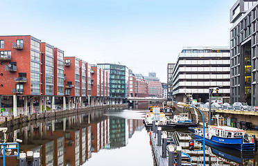 Image showing City view of Hamburg, Germany