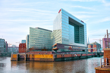 Image showing City view of Hamburg, Germany