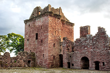 Image showing Edzell Castle in Scotland