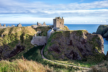 Image showing Dunnotar Castle in Scotland