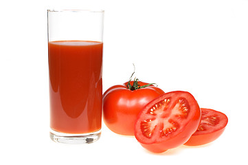 Image showing Tomato juice