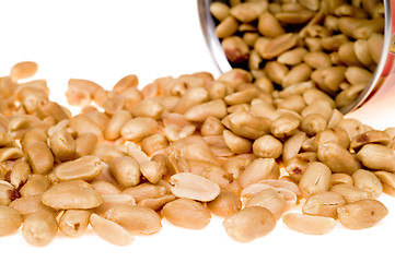 Image showing Peanuts in can