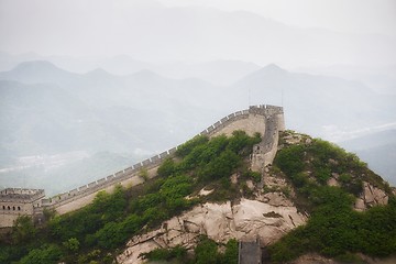 Image showing The Great Wall of China at Badaling