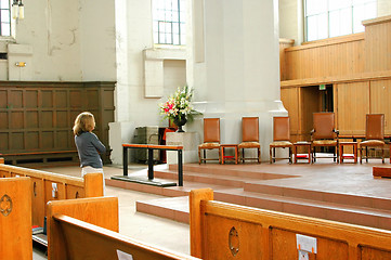 Image showing Church service.