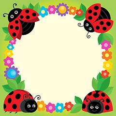 Image showing Stylized ladybugs theme image 3