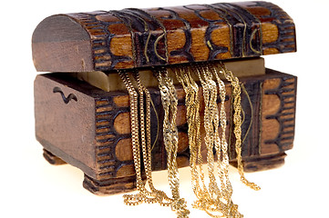 Image showing Chains on box