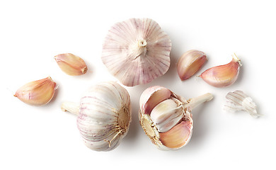 Image showing garlic on white background