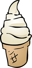 Image showing Soft serve ice cream