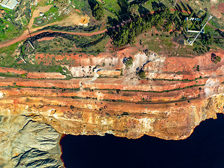 Image showing Abandoned Old Copper Extraction Sao Domingos Mine