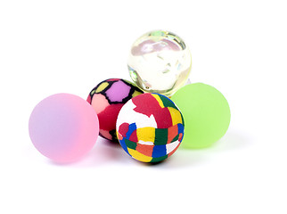 Image showing Rubber balls