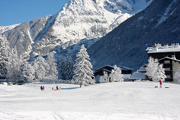 Image showing Ski slope