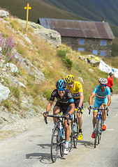 Image showing Porte, Froome and Nibali on the Mountains Roads - Tour de France